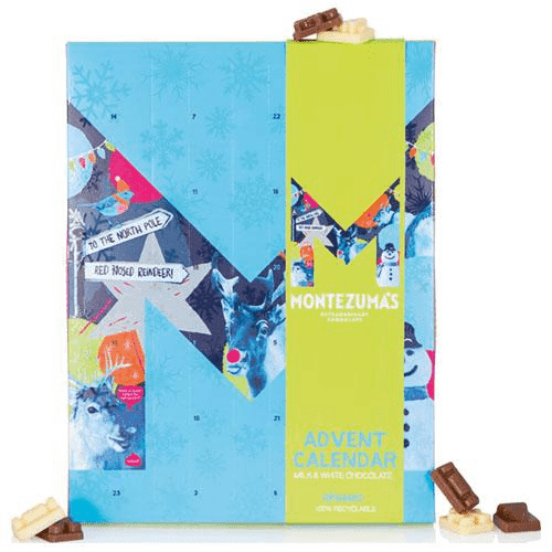 Montezuma's Organic Milk And White Chocolate Advent Calendar