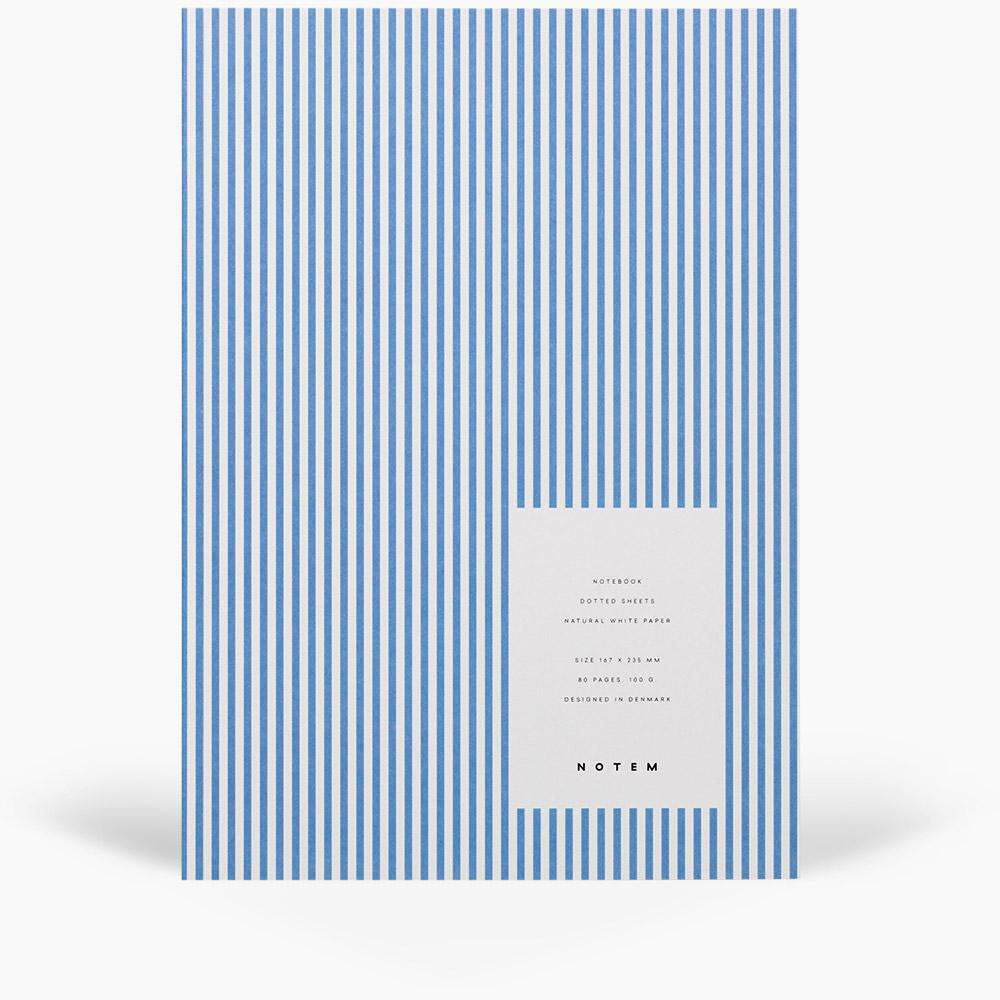 Vita Softcover Notebook Medium, Blue Lines by Notem
