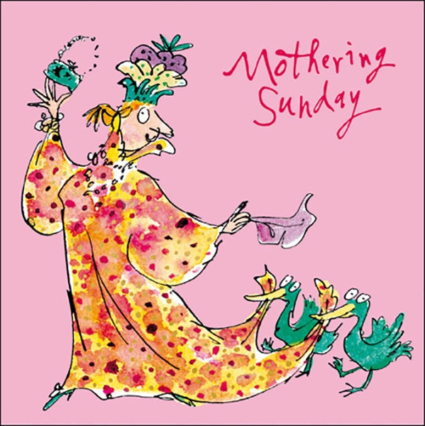 Mothering Sunday Quentin Blake Card