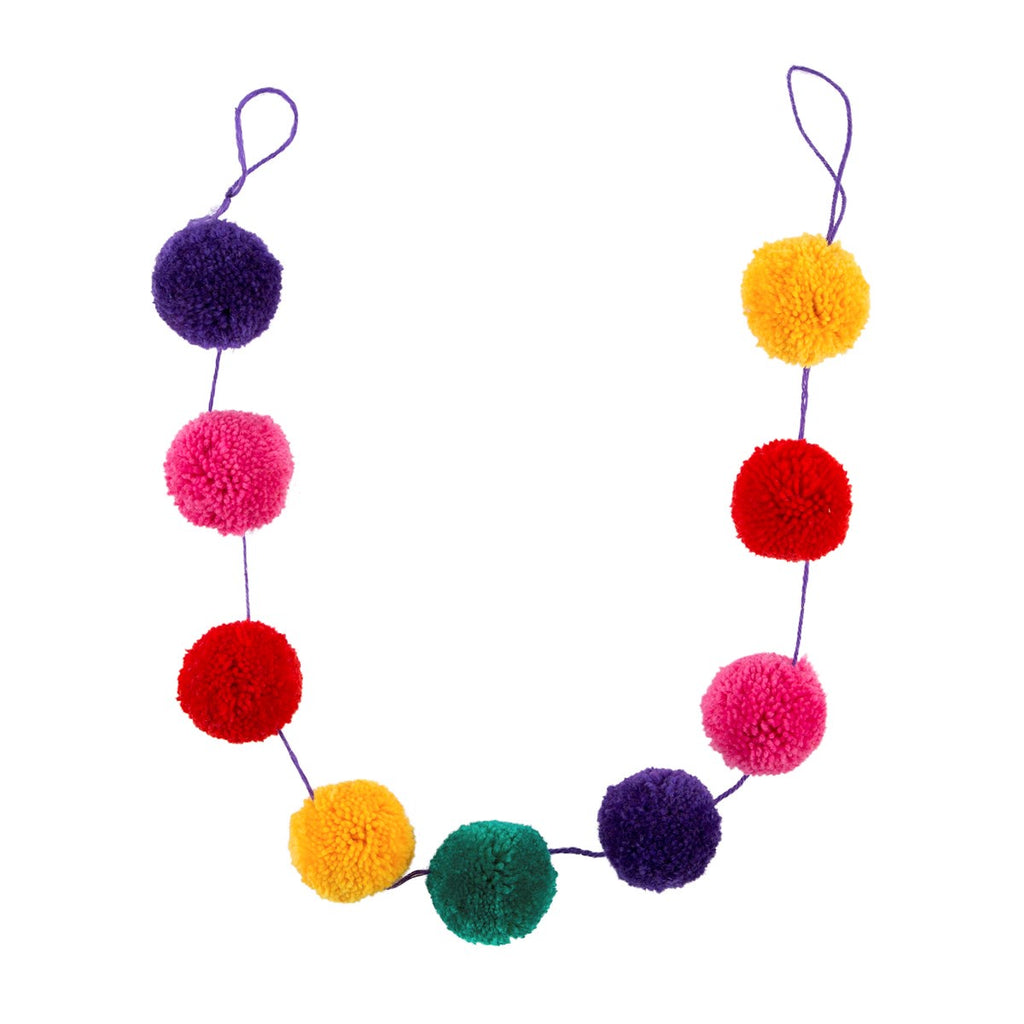 Christmas Fun Pom Pom Garland