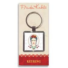Frida Kahlo Head Keyring