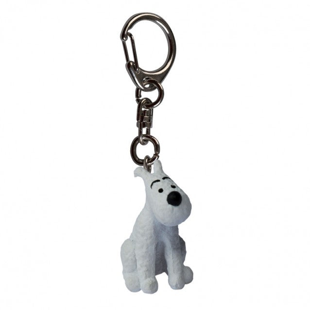 Snowy Sitting Keyring