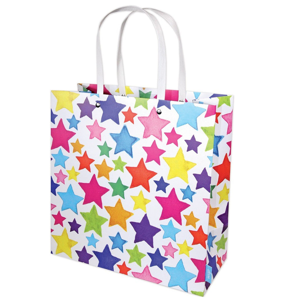 Rainbow Stars Shopper XLarge Gift Bag