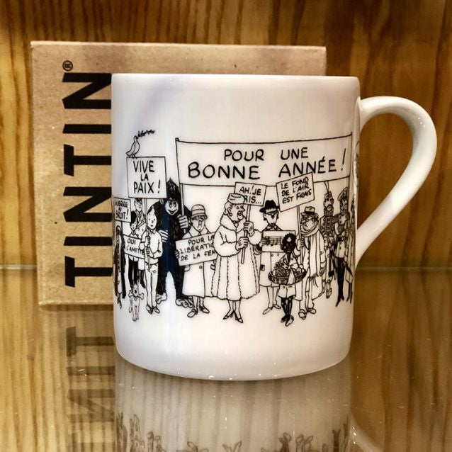 Tintin Holiday Greetings Mug