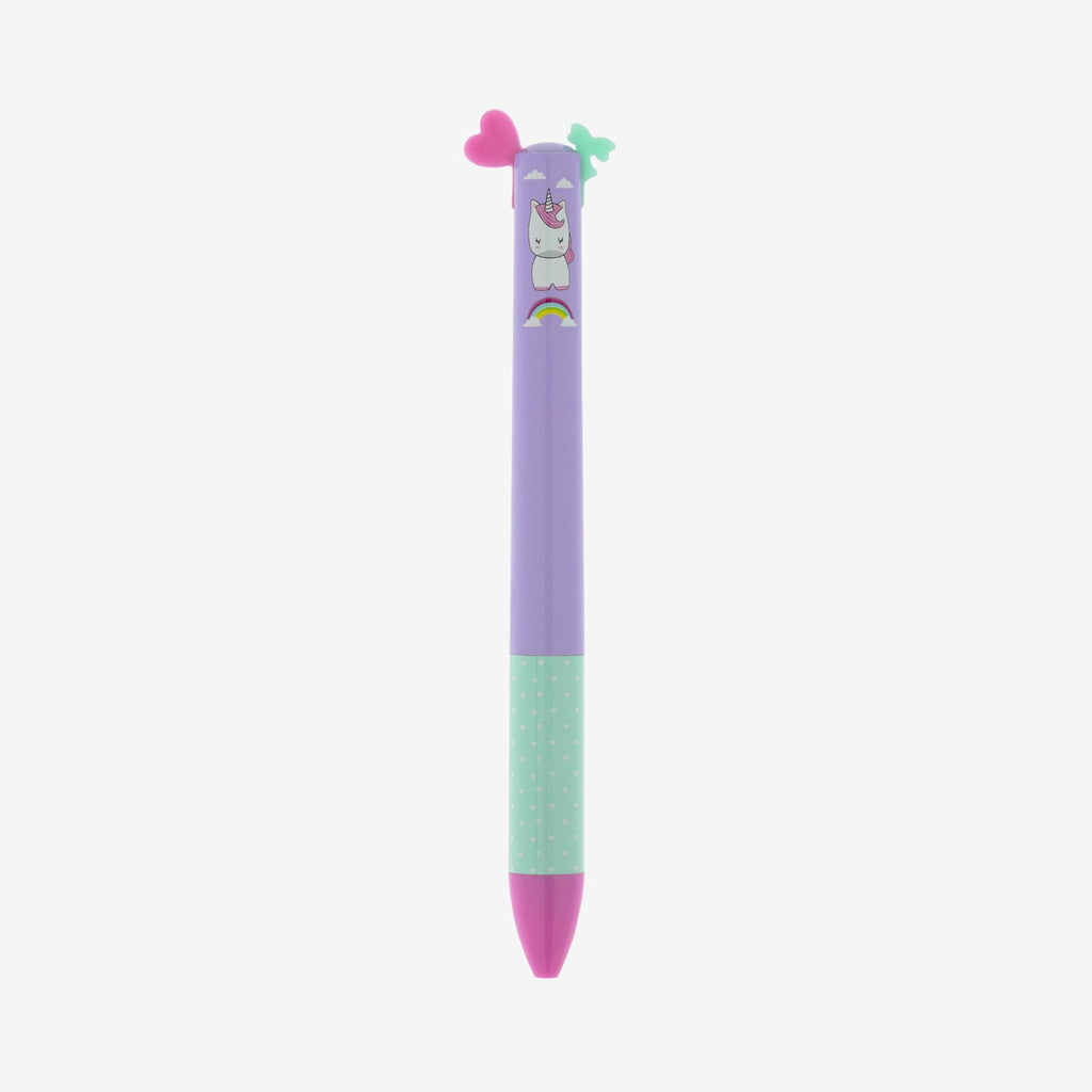 Unicorn Click & Clack Two Colour Pen