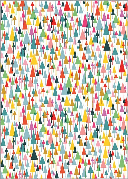 Bright Trees Sheet Wrap
