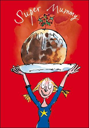 Mummy Super Mum Christmas Card