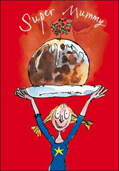 Mummy Super Mum Christmas Card