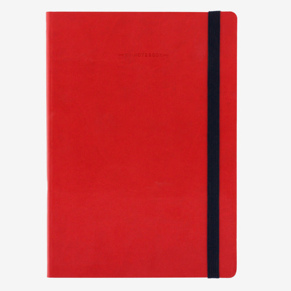 Large Plain Red Notebook - Paper Tiger