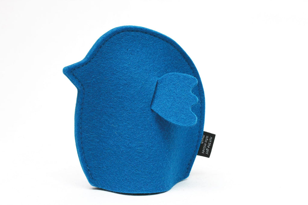 Petrol Chick Felt Egg Cosy