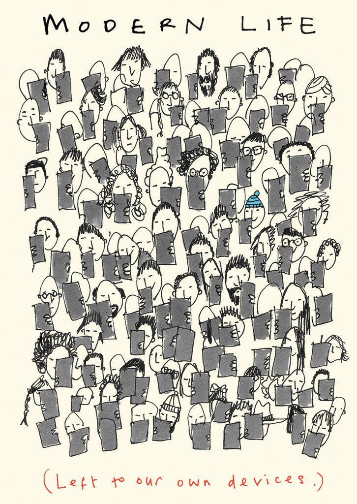 Modern Life Postcard