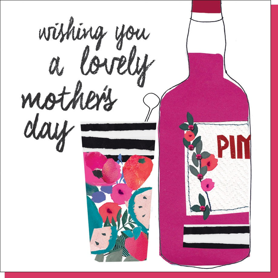 Pimm's for Mum Mother's Day Card