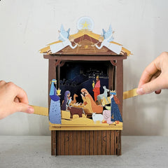 Nativity 3D Pop Up Christmas Card