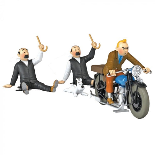 Tintin 1/24th Scale Motorbike From King Ottokar's Sceptre