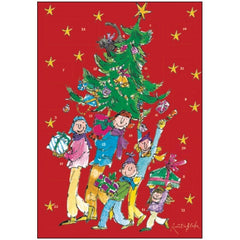 Carrying The Tree Quentin Blake Advent Calendar