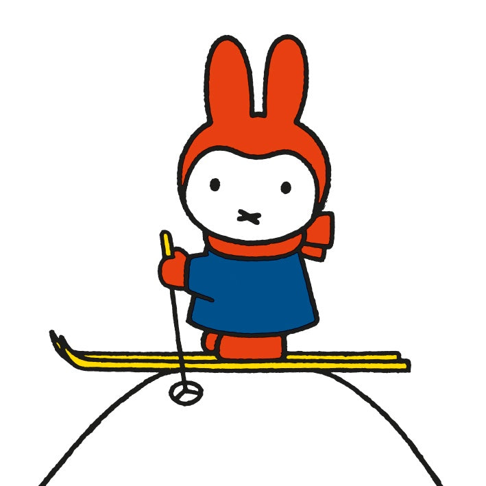 Miffy Skiing Pack of 8 Cards