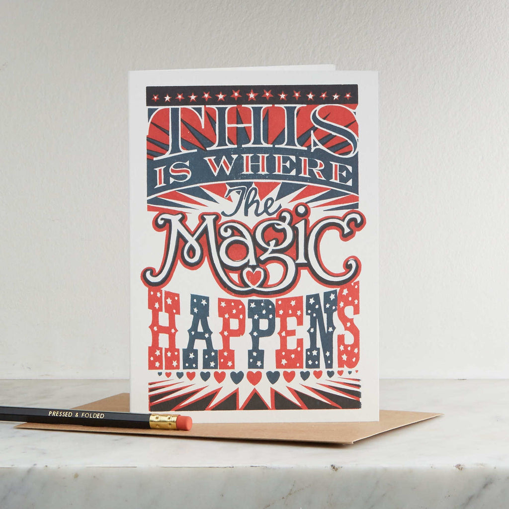 Where the Magic Happens Card