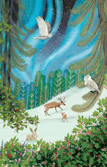 Festive Forest Tree Christmas Card Pack of 8