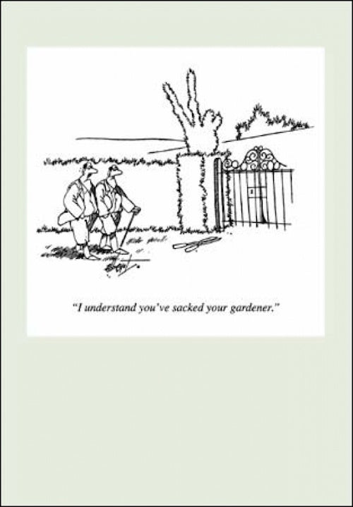 You’ve Sacked Your Gardner Punch Card