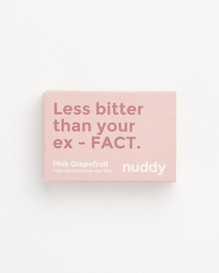 Nuddy Pink Grapefruit Soap