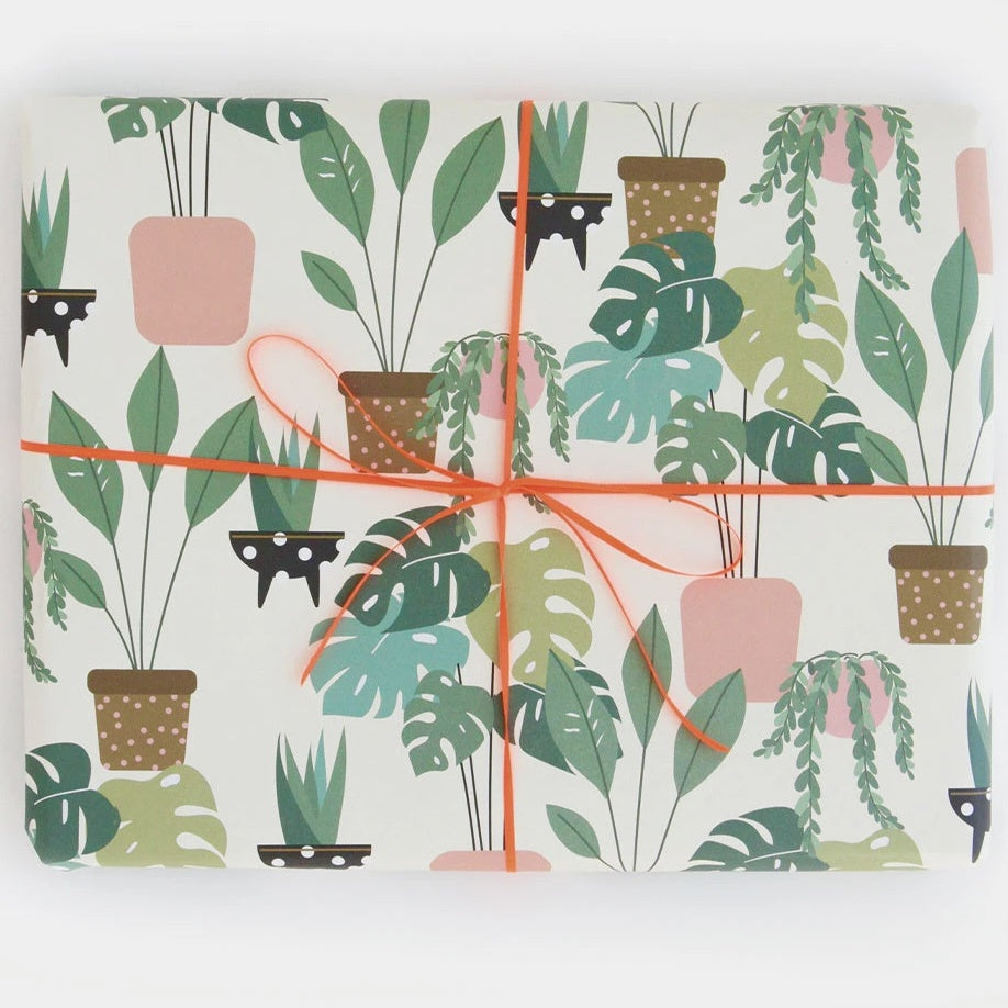 Indoor Plants Sheet Wrap