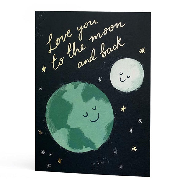Love You to The Moon and Back Card