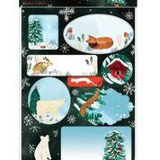 Christmas Animal Labels