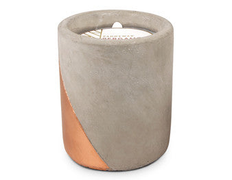 Urban Bergamot & Mahogany Concrete Pot Candle 12oz