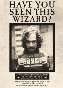 Sirius Black Harry Potter Card