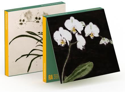 Elizabeth Blackadder Orchids Notecard Wallet
