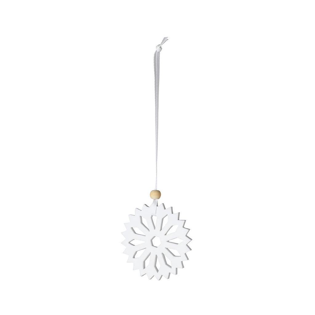 Pointed Circle Porcelain Hanging Ornament