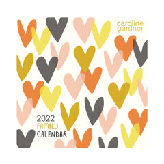 2022 Caroline Gardner Hearts Calendar