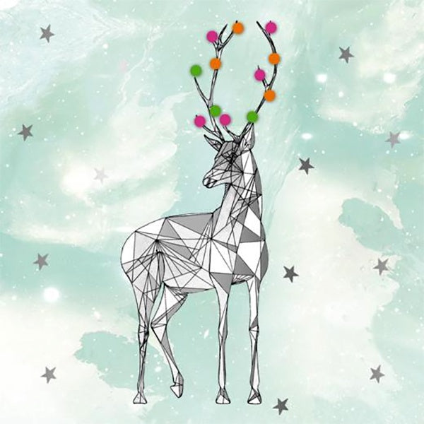 Matthew Williamson Reindeer Pack of 5 Cards