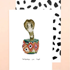 Charmed I’m Sure Cobra Snake Card