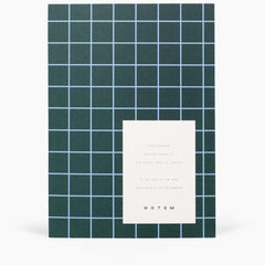 Uma Small Flatlay Notebook Dark Green