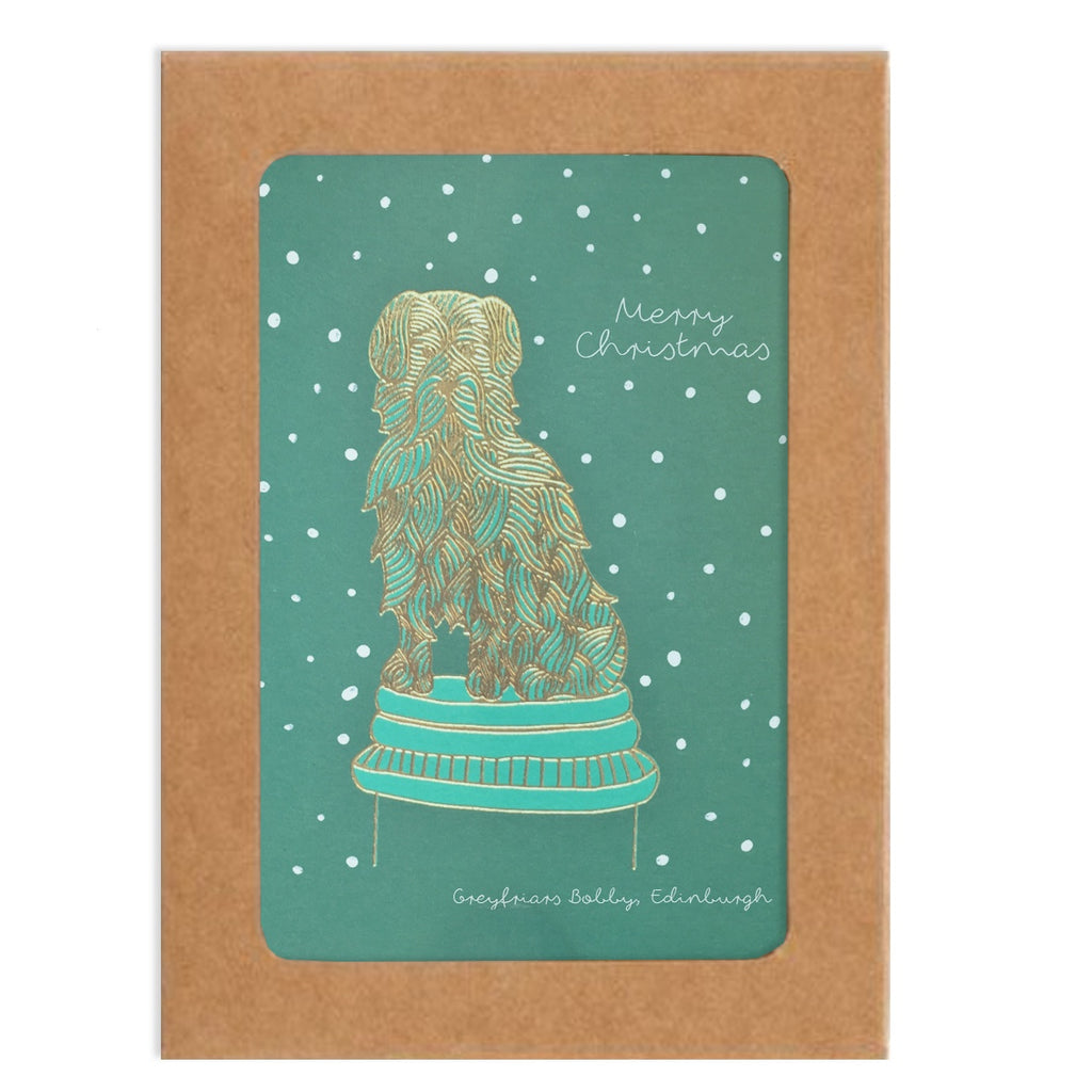 Greyfriars Bobby Box of Christmas Card