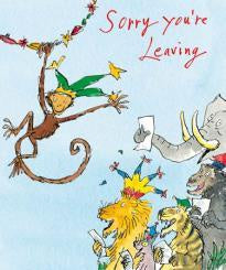 Sorry You’re Leaving Quentin Blake Card