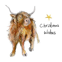 Christmas Wishes Card by Catherine Rayner
