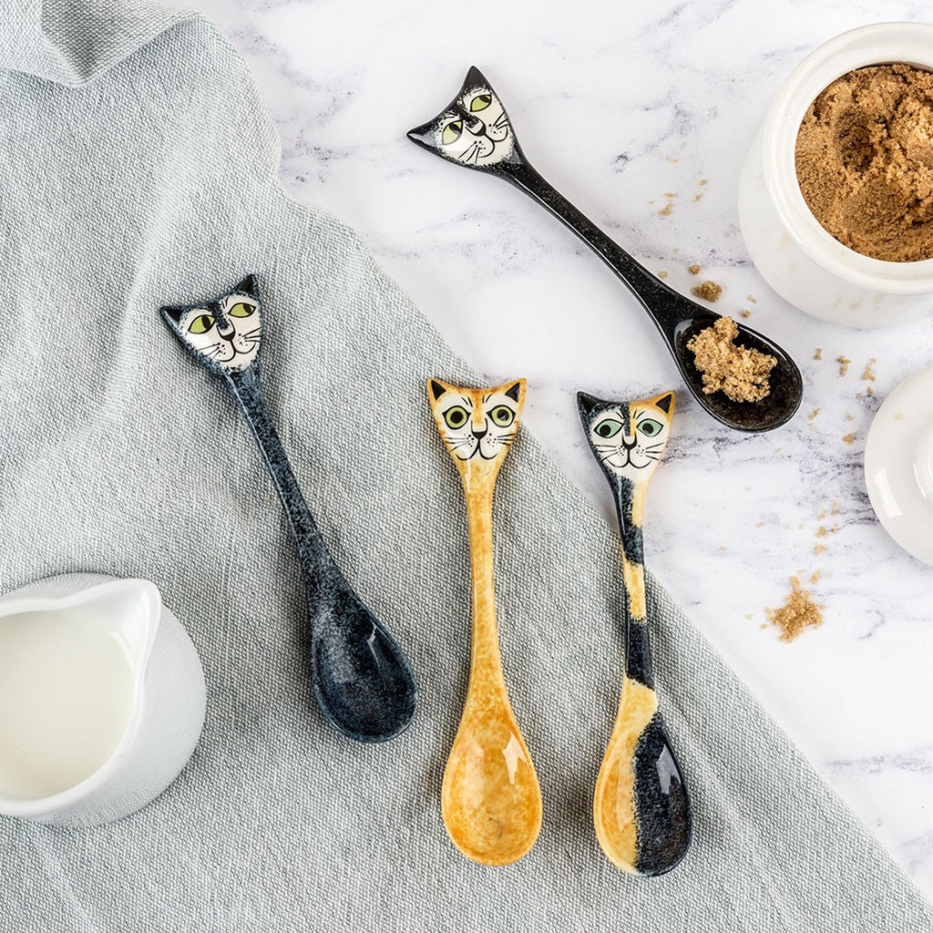 Cat Spoons by Hannah Turner