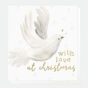 With Love At Christmas Dove Card