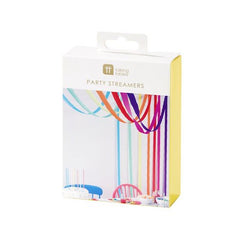 Rainbow Party Streamers 7pk