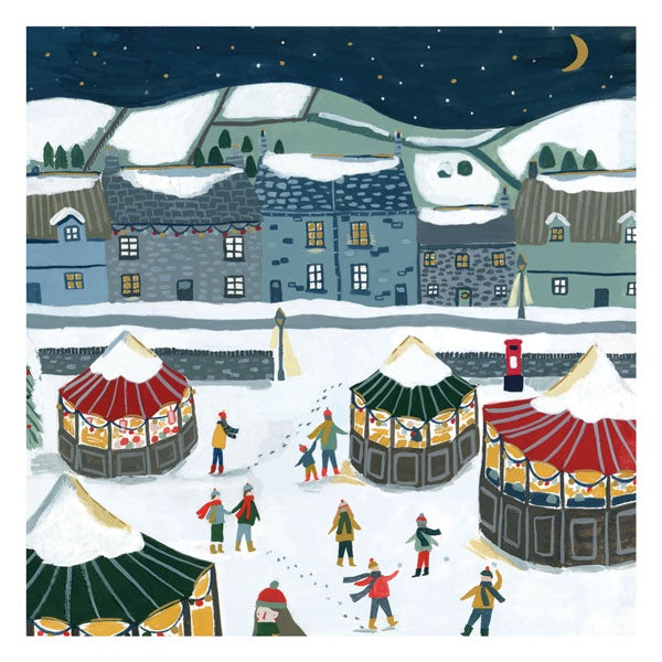 Christmas Market Charity Pack of 6 Cards