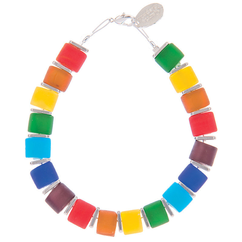 Carrie Elspeth Luxe Rainbow Bracelet