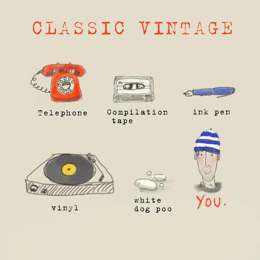 Classic Vintage Card
