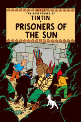 The Prisoners of the Sun Tintin Postcard