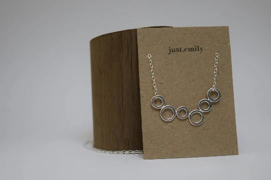 Bubble Circle Necklace