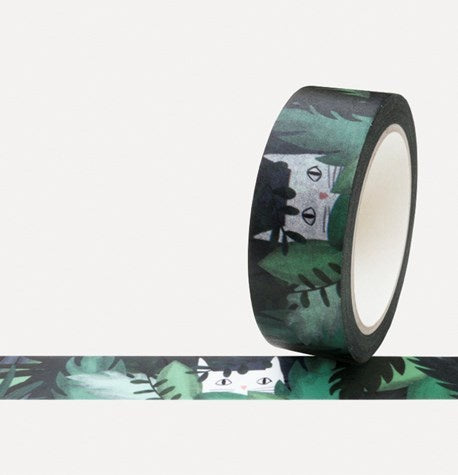 Jungle Cats Washi Tape