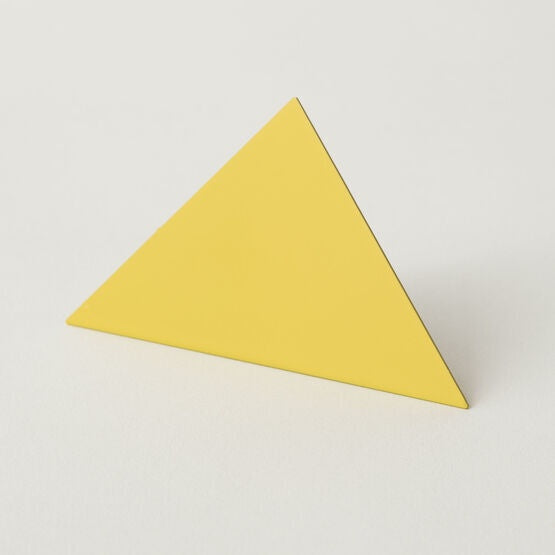 Photo Clip Triangle Yellow