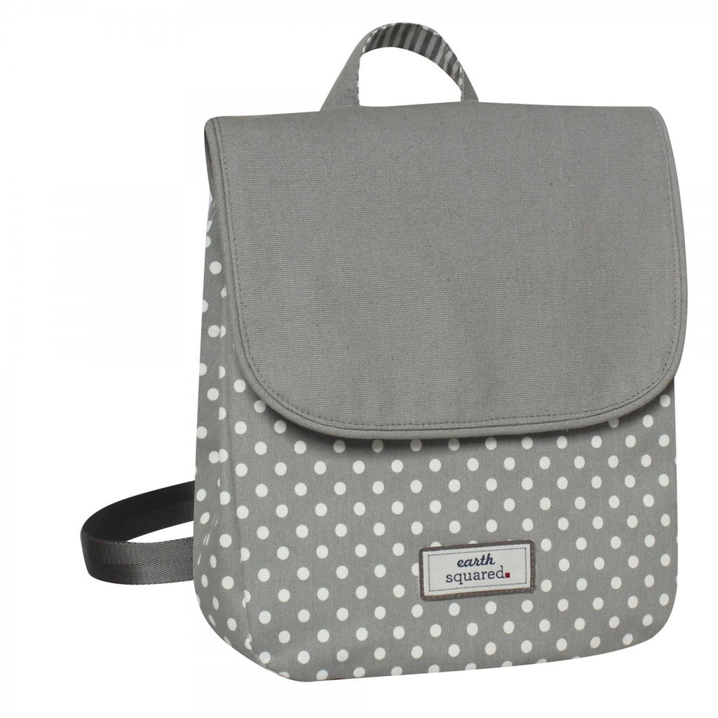 Grey Spotty Backpack