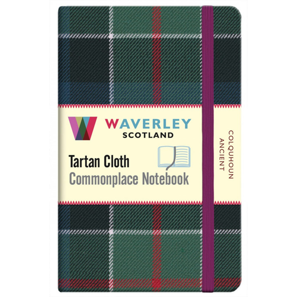 Tartan Cloth Notebook - Colquhoun Ancient